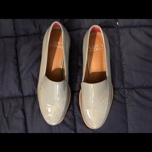 Brand new patent leather loafer- type shoes